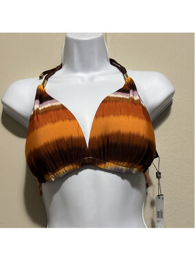 La Blanca Sunset Bikini Top Size 16 Nwt